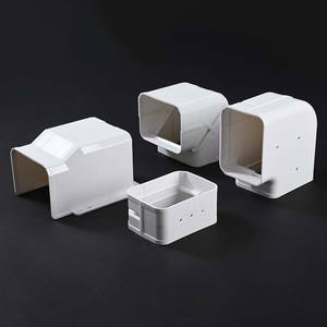 Cubierta de Conducto de PVC para Aire Acondicionado, Cubierta de Línea Dividida, Cubierta de Tubería Ranurada, Cubierta de Línea Mini <span class=keywords><strong>Split</strong></span>, Cubierta de Tubería de A/C, Canal - Product Image 2