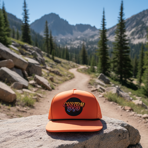 Casquette de golf personnalisée 100 % acrylique, imperméable, respirante, haute performance, avec patch tissé, design arrière incurvé, toutes saisons - Product Image 1