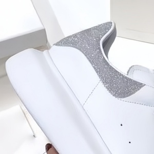 <b>Top</b>-quality luxury brand MQ fashionable casual shoes, black genuine leather laced, thick sole, <b>walking</b> shoes - Product Image 3