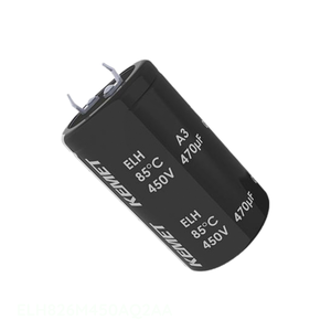 Condensador Original de 82 uF ELH826M450AQ2AA de Aluminio con Orificio Pasante, Tipo SNAP-IN, 85C - Product Image 1