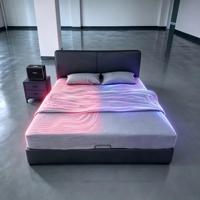Système de lit rafraîchissant à double zone, refroidissement et chauffage par eau, tapis imperméable en polyester, design pliable portable pour la maison et l'hôtel