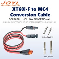 Cable de Extensión Solar MC-4 a XT60-i con Calibre 10AWG para Generador Solar y Estación de Energía Portátil