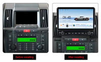 Autoradio Android 1.5DIN Car-play LAND ROVER FREELANDER 2 2006-2012, unité principale stéréo, navigation GPS, aide au recul, multimédia