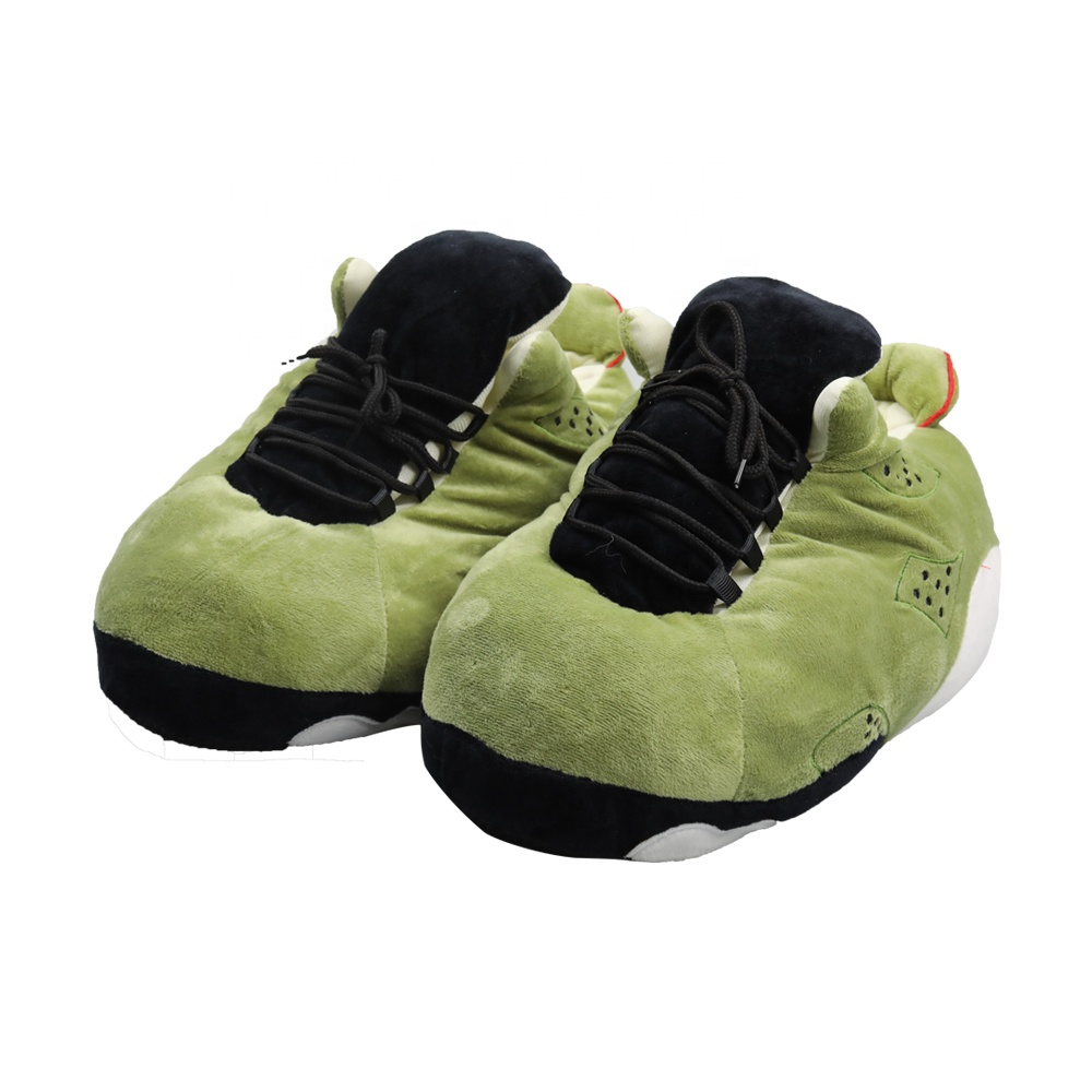 Кроссовки Yeezy унисекс, модные домашние плюшевые тапки, мех, Джордан, по низкой цене