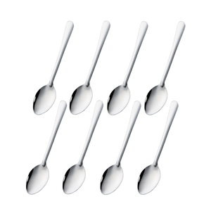 <span class=keywords><strong>Cuillère</strong></span> à dîner <span class=keywords><strong>en</strong></span> acier inoxydable de qualité alimentaire, légère, <span class=keywords><strong>en</strong></span> <span class=keywords><strong>métal</strong></span> <span class=keywords><strong>argenté</strong></span>, pour la maison, l'hôtel et le restaurant, vente <span class=keywords><strong>en</strong></span> gros - Product Image 2