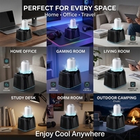 Mini refroidisseur de canettes portable avec lumière LED 7 couleurs, refroidisseur de canettes de bière, appareil électroménager en vente
