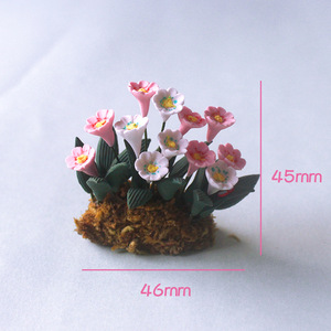 Accesorios para Casa de Muñecas, Modelo en Miniatura DIY, Juguete Creativo de Simulación, Tulipán de Arcilla K125 - Product Image 3