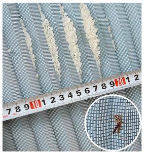 ตาข่ายพับได้ตาข่ายจับจีบพีวีซีทนต่อการกัดกร่อนสำหรับประตูภายใน - Product Image 3