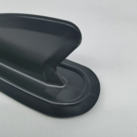 Aileron gonflable chinois pour SUP, planche à pagaie, planche de surf, en PA/PVC, couleur noire, robuste et durable pour bateau/kayak