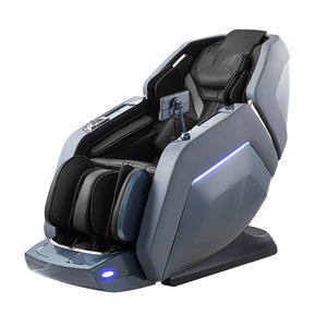 Lujo 3D Zero Gravity Shiatsu cuerpo pierna masaje silla portátil plegable cuero pie masajeador mano aplicación calefacción función - Product Image 4