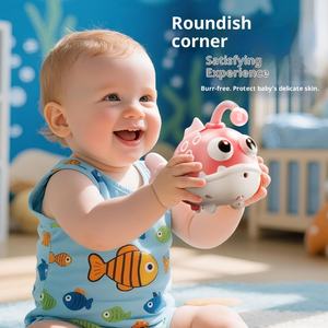 Juguete de Pez Payaso Eléctrico de Plástico con Simulación de Movimiento, para Bebés, Aprendizaje de Escalada, Inducción Inteligente, Luz, Música, <span class=keywords><strong>Pulpo</strong></span> Bailarín - Product Image 4