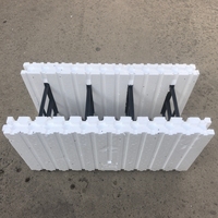 Альтернативные теплоизоляционные формы Nudura ICF из пенополистирола с пластиковой сеткой для экологичного строительства