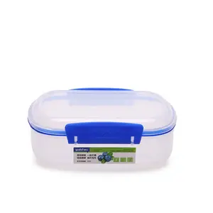 650ml nhà bếp nhựa thực phẩm lưu trữ container với nắp kín tái sử dụng còn lại ăn trưa hộp bị rò rỉ bằng chứng lò vi sóng an toàn