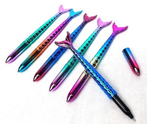 Beautiful Light Color Change Mermaid Tail Stylus Cute Plastic <b>Ballpoint</b> <b>Pen</b> Girl Cute Plastic <b>Pen</b> - Product Image 3