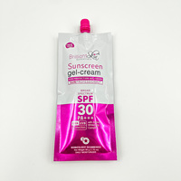 Emballage de voyage rechargeable personnalisé avec bec verseur indépendant de 30, 60, 100 ml pour lotion, crème pour les yeux, crème solaire, shampoing