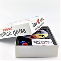 Cartes de jeu de société vierges en plastique avec logo personnalisé et jeux de cartes pour couples boîte de jeu de société personnalisée pour adultes