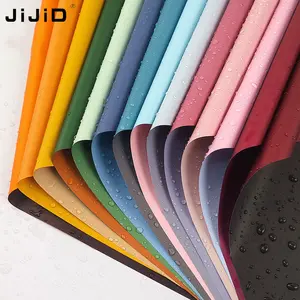 JiJiD Two-color Floral Flower Wrapping Packaging Waterproof Paper Flower Shop Delicate Gift Bouquet Wrap paper