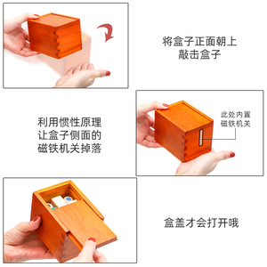 Lu Ban Lock <span class=keywords><strong>Puzzle</strong></span> Décoder la boîte de Pandore Jouet un <span class=keywords><strong>puzzle</strong></span> casse-tête avec difficulté de niveau 10 - Product Image 3