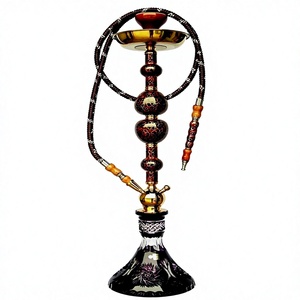 Set-507 Original al por Mayor: Set de Shisha de Lujo en Acero Inoxidable con Enchufe Británico y 1 Manguera - Diseño Moderno en Caja de Regalo - Product Image 1