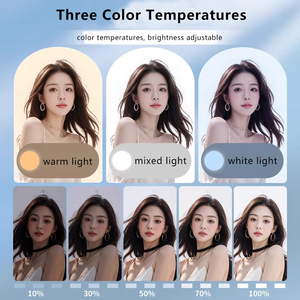 Lumière professionnelle 120W pour tournage vidéo, éclairage de <span class=keywords><strong>studio</strong></span> Softbox pour vidéographie, photographie de portrait, diffusion en direct, <span class=keywords><strong>Tik</strong></span> <span class=keywords><strong>Tok</strong></span> - Product Image 2