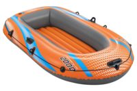 Bestway 61139/61141 Kondor Elite 2000 Raft gonflable 1,96 m Bateau gonflable en PVC Bateau à rames pour la pêche, la dérive et les sports nautiques