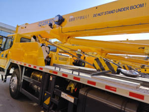 Kualitas tinggi 25ton truk dipasang Mobile teleskopik <span class=keywords><strong>Crane</strong></span> QY25K5D dijual - Product Image 3