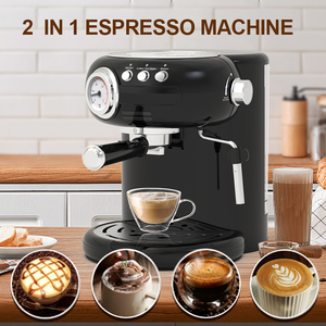 Cafetera Turca Semiautomática Profesional, Cafetera Italiana Comercial Clásica Integrada para Café Espresso - Product Image 5