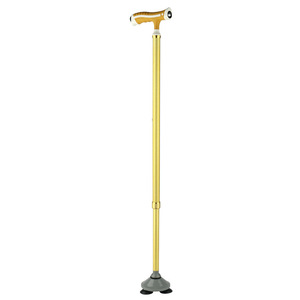 Canne de marche à trois pieds Langhe en alliage d'aluminium réglable et antidérapante pour personnes handicapées, idéale pour la randonnée - Product Image 1