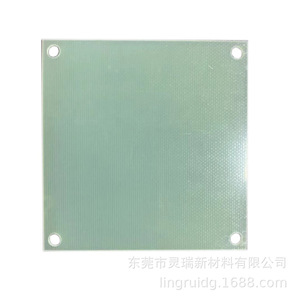 แผ่นฉนวน FR4 สีเขียวขาว ทนไฟ ทำจากอีพ็อกซี่เรซิน สำหรับฉนวนไฟฟ้า - Product Image 4