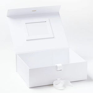 Luxury Foldable Magnetic <strong>Folding</strong> Cardboard Shopping Gift Packaging Paper <strong>Box</strong> With Ribbon Recycle <strong>Folding</strong> Paper Gift <strong>Box</strong>