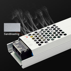 แหล่งจ่ายไฟ LED แบบบางพิเศษสำหรับงานกลางแจ้ง ทนฝน ทนน้ำ ใช้กับไฟ DC 12v 24v สำหรับกล้องวงจรปิด  รุ่น Hot Sale Drivers  แปลงไฟแบบ SMPS ยี่ห้อ Mean Well - Product Image 4