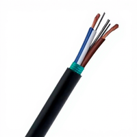 Kabel Serat Optik Multimode 8 Core OM3 50/125um Outdoor Armored Loose Tube LSZH untuk Saluran Udara dan Penanaman Langsung