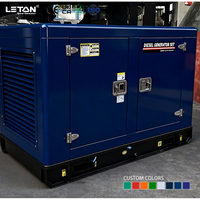 LETON POWER Leiser Dieselgenerator 3-Phasen Automatischer Start für Wohn- und Gewerbenutzung 15kVA 20kVA 30kVA Generatoren