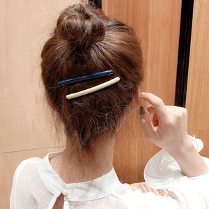 Épingle à <span class=keywords><strong>cheveux</strong></span> à queue de cheval, en résine métallique, en plastique, pour femme, 50 pièces, accessoires, <span class=keywords><strong>barrette</strong></span> - Product Image 5
