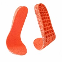 Semelles intérieures respirantes en PU confortables avec amorti antichoc écologique et design antidérapant en ETPU Popcorn pour le sport et la marche quotidienne