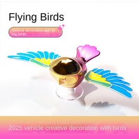 [Ailes mobiles] Fly Bird 3D stéréo en plastique écologique WINSPIN rétroviseur de voiture décoration créative sans énergie éolienne