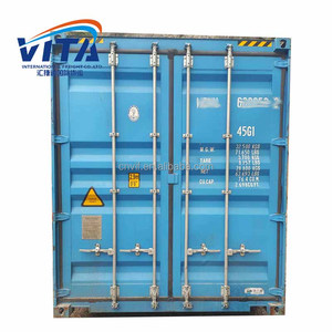 Contenedor de almacenamiento de acero High Cube 40HQ usado, contenedor seco de 40 pies de segunda mano para almacenamiento. - Product Image 2