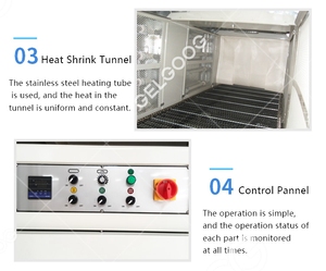 Máy Đóng Gói Co Rút Giấy A4 Đóng Gói Tốc Độ Cao Bán Tự Động Máy Bọc Co Lại Cốc Nhựa Màng Pe - Product Image 4