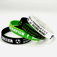 Bracelet en PVC souple personnalisé pour le sport avec votre logo – Bande promotionnelle en caoutchouc très demandée pour les événements
