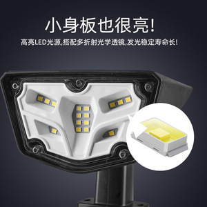 Projecteur solaire extérieur à LED pour pelouse, montage au sol, éclairage paysager, 50 000 heures, garantie de 2 ans - Product Image 3