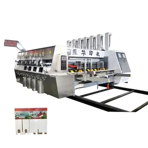 Full Automatic Flexo Printer Slotter Printer Machine For Packing Carton Print Machine