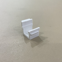 Couverture anti-poussière RJ45, 10 pièces, clavier blanc, connecteur réseau, plaque aveugle, connecteur