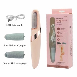 Rechargeable Electric Callus <b>Roller</b> File for Foot Pedicure Remove Dead Skin Plastic Material Electric <b>Roller</b> Foot File - Product Image 1