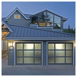 Fenêtre coulissante à télécommande <span class=keywords><strong>en</strong></span> alliage d'aluminium moderne sur mesure, texture <span class=keywords><strong>bois</strong></span>, avec transom et <span class=keywords><strong>treillis</strong></span>, pour villa et usage extérieur - Product Image 2