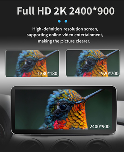 12.8 HD 2400*900 màn hình đa phương tiện <span class=keywords><strong>Android</strong></span> Màn hình tự động Carplay Linux cho Mercedes <span class=keywords><strong>ml</strong></span> w166 GL x166 2013 2015 đài phát thanh xe chức năng - Product Image 4