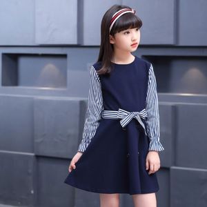 Conjunto de Falda y Blusa de Oficina al por Mayor de Fábrica China, con Lazo, 2 Piezas, Top de Manga Larga y Pantalones para Niñas - Product Image 4