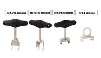 Kit de 4 extracteurs de bobines d'allumage pour voiture, outils de dépose de bougies, ensemble d'outils pour véhicules, extracteur de bobines d'allumage pour VW, Audi, Renault