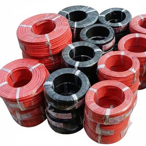 <span class=keywords><strong>สาย</strong></span>เคเบิลโซลาร์เซลล์ขนาด 6 มม. 1000V 1500V <span class=keywords><strong>สาย</strong></span>ทองแดงเคลือบดีบุก <span class=keywords><strong>สาย</strong></span>ไฟ DC PV สำหรับแผงโซลาร์เซลล์ <span class=keywords><strong>สาย</strong></span>แบตเตอรี่โซลาร์เซลล์ขนาด 4/6/10/16 ตร.มม. - Product Image 4