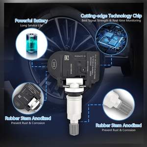 Capteur BST TPMS 315Mhz pour 2005-2014 Jeep Chrysler <span class=keywords><strong>Dodge</strong></span> Mitsubishi, Wrangler Liberty Grand Cherokee 68001696AB 56029465AB - Product Image 4