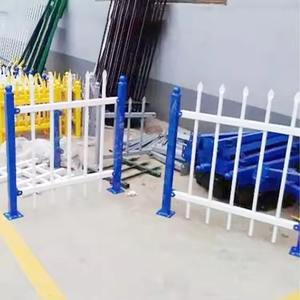 Barandilla de Acero Galvanizado Soldada para Comunidades Escolares, Valla de Hierro para Muros, Poste de Protección para Patios de Villas, Ingeniería <span class=keywords><strong>Municipal</strong></span> para Exteriores - Product Image 2